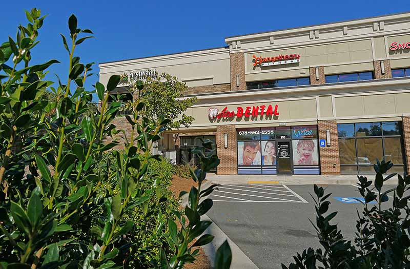 Ace Family Dental office exterior — Alpharetta